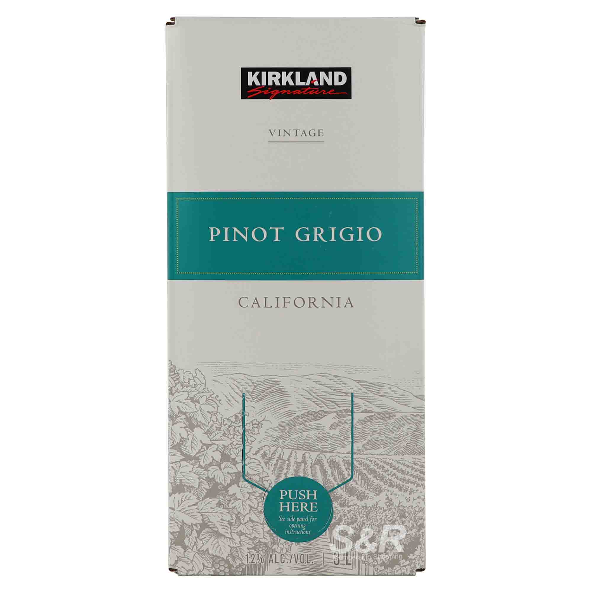 Kirkland Signature Pinot Grigio California 3L